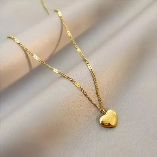 Love Floating Heart Pendant Chain Necklace Gift Christmas Birthday Anniersary Valentines Gift