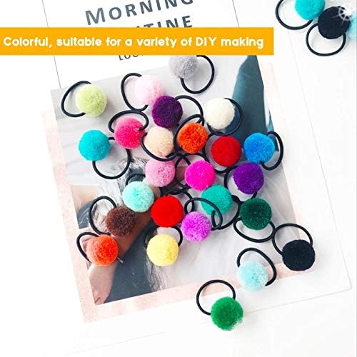 700 Pieces 1 Inch Assorted Pompoms Multicolor Arts and Crafts