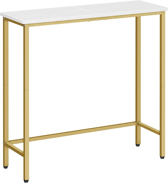 Narrow Console Table, 29.5" Small Entryway Table, Thin Sofa Table, Side Table, Display Table, for Hallway, Bedroom, Living Room, Foyer