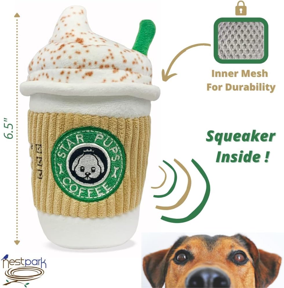 Fall Funny Parody Plush Squeaky Holiday Toys for Medium, Small and Large - Cute Gifts