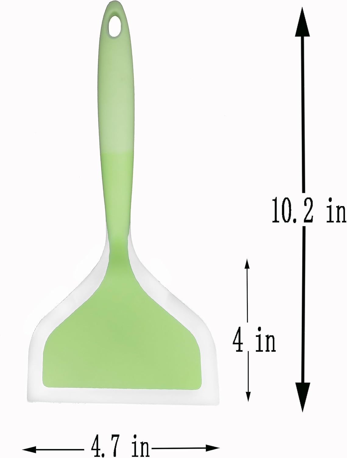 Silicone Wrapped Plastic Fish Spatula Pancakes Shovel Non-Stick