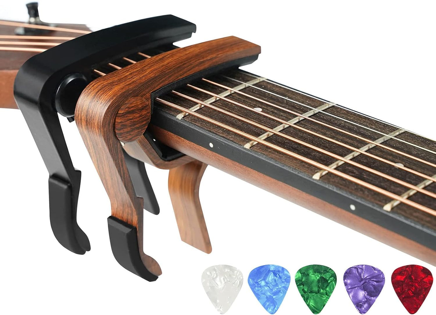 Guitar Capo for Acoustic and Electric Guitar Accessories 2 pack