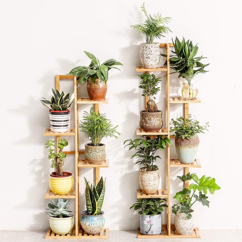 5 Tier 6 Potted Plant Stand Rack Multiple Flower Pot Holder