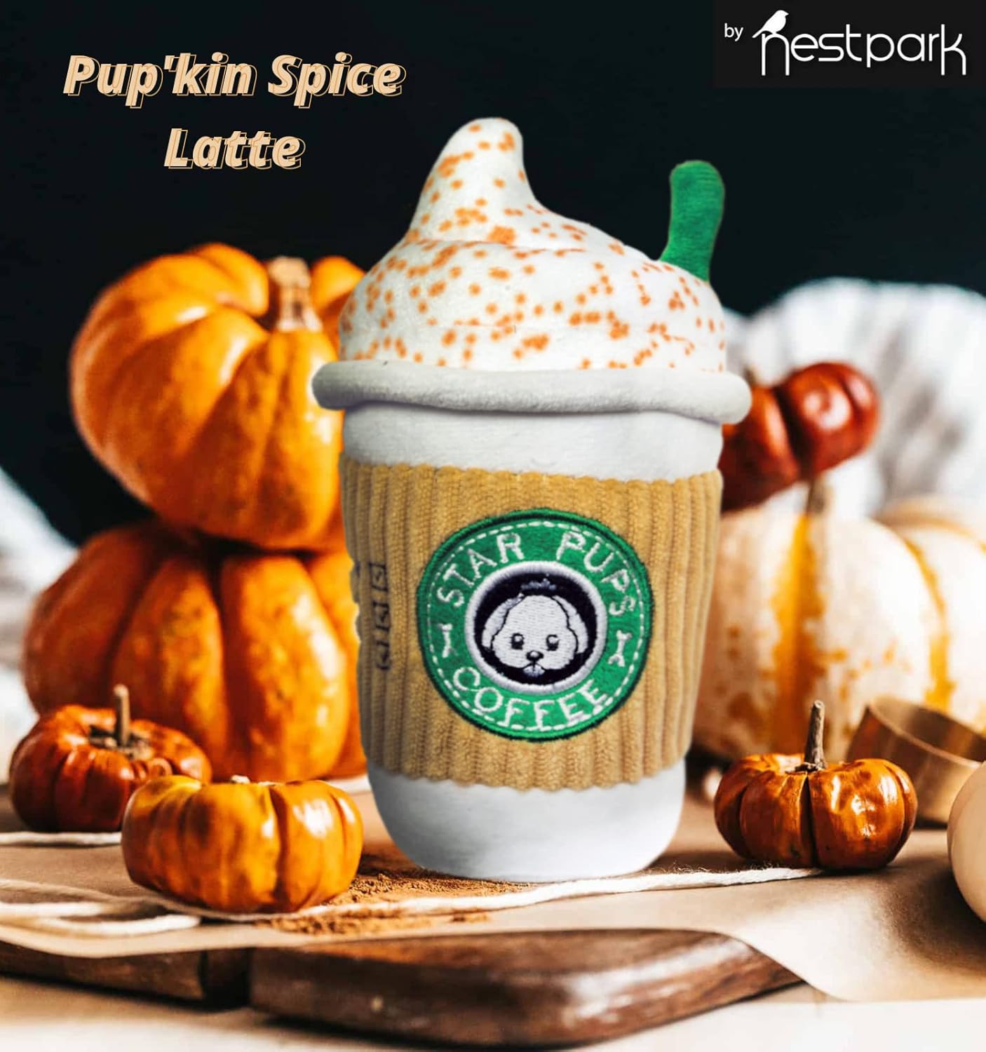Fall Funny Parody Plush Squeaky Holiday Toys for Medium, Small and Large - Cute Gifts