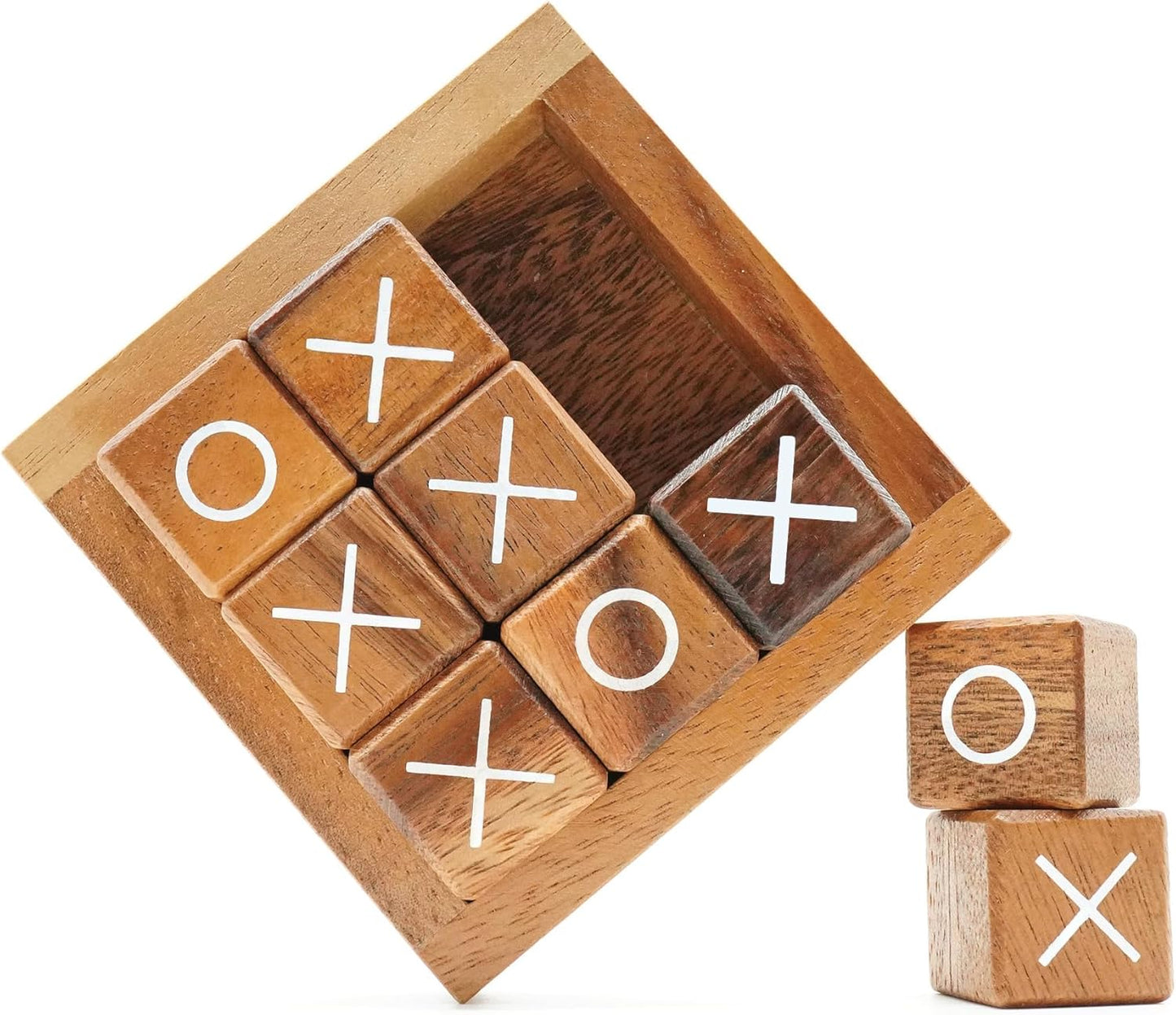 Tic Tac Toe for Kids and Adults Coffee Table Living Room Decor and Desk Decoration