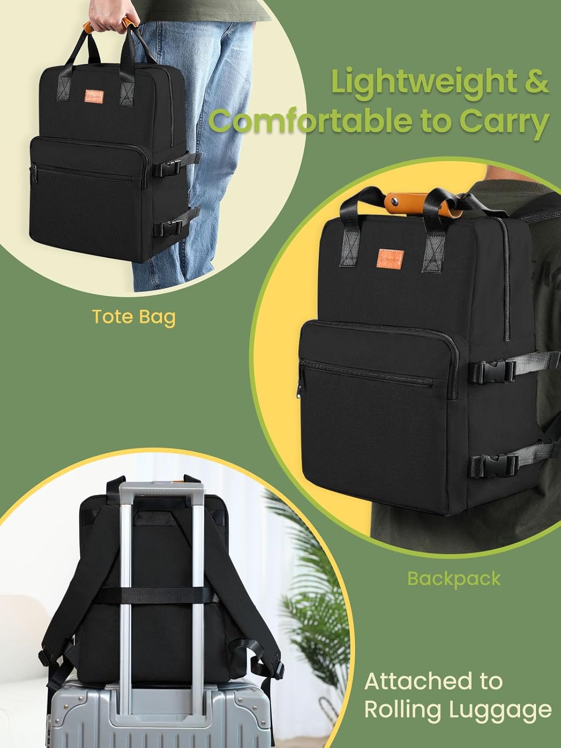 Dog Travel Bag, Airline Approved Organizer Backpack with Multi-Function Pockets