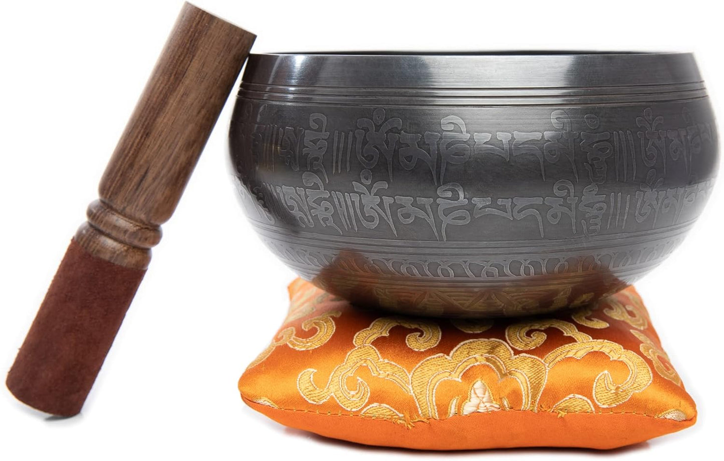 Tibetan Singing Bowl Set - Easy To Play Authentic Handcrafted For Meditation