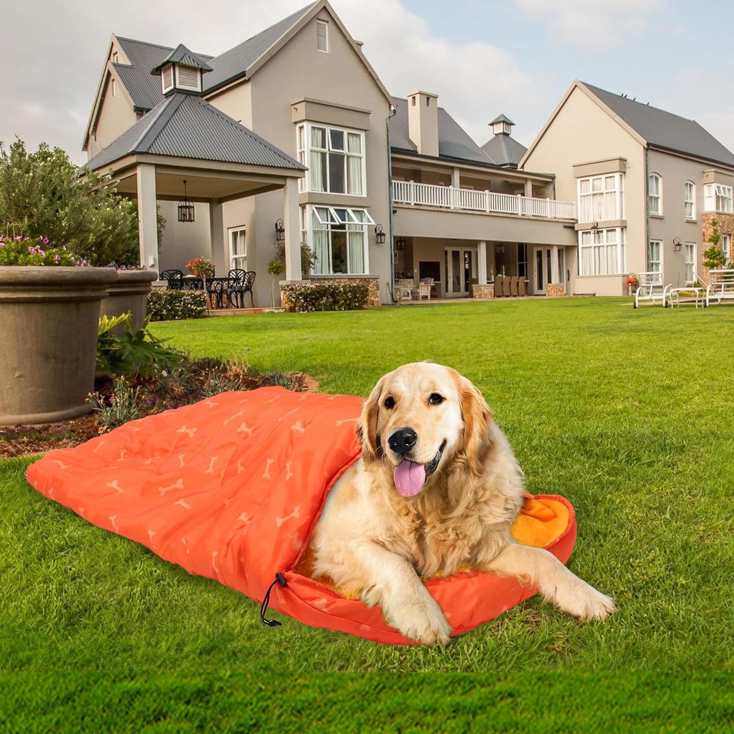 Dog Sleeping Bag with Storage Bag for Travel Camping Hiking Backpacking