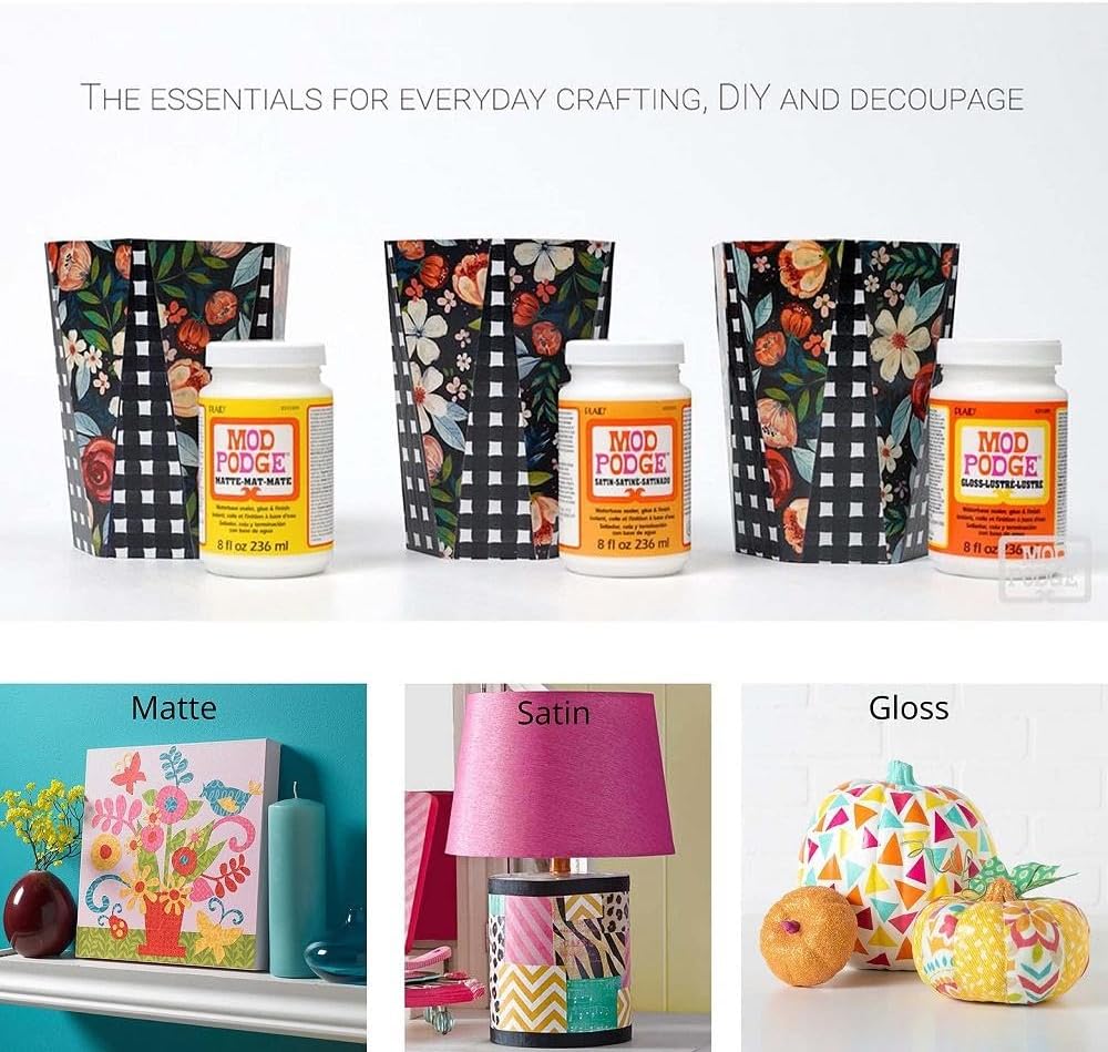 16oz Mod Podge Matte Sealer, Glue & Finish: All-in-One Craft Solution
