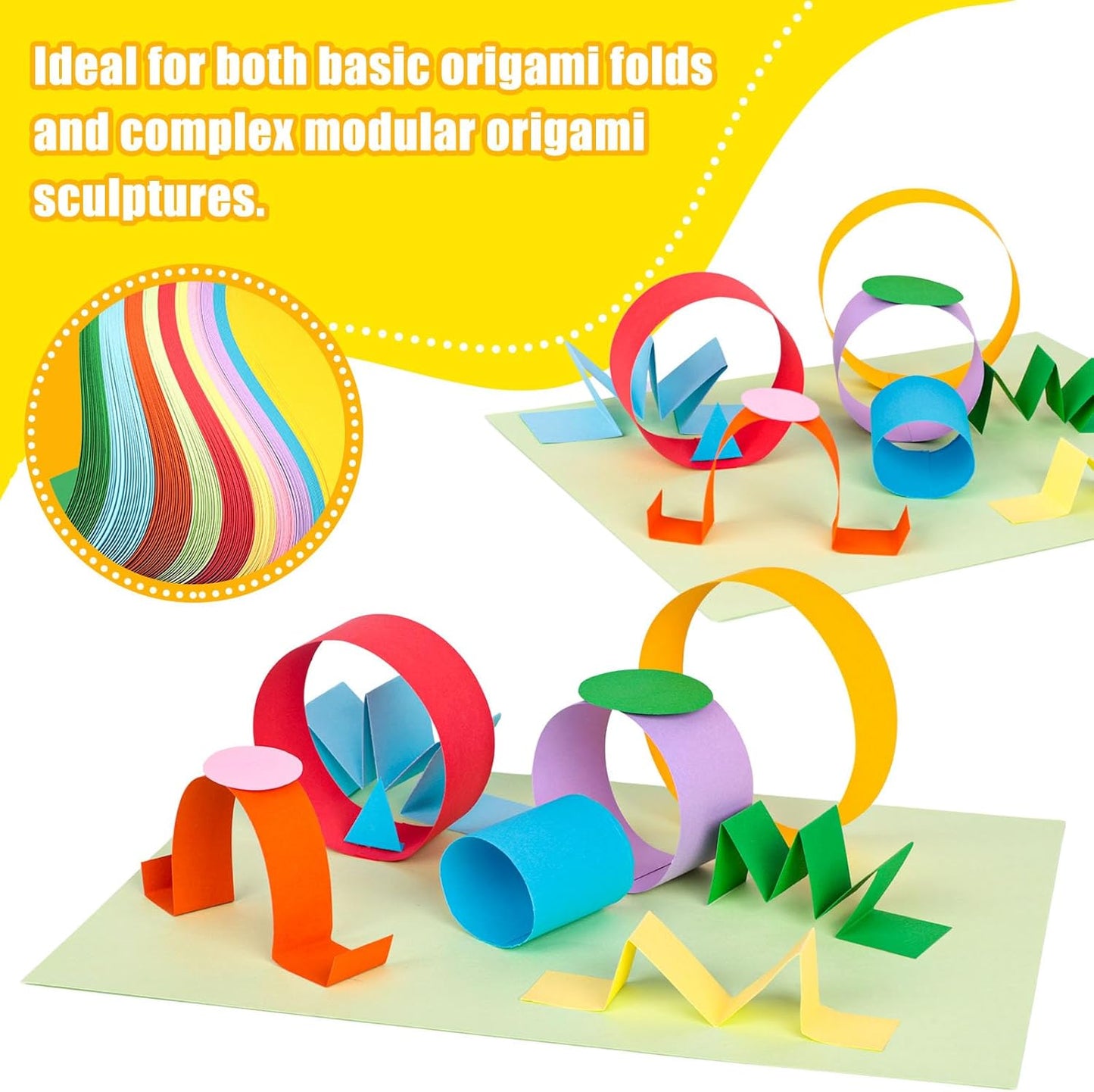 200 Sheets Colored Card Stock, 180 GSM 10 Colors Construction Paper