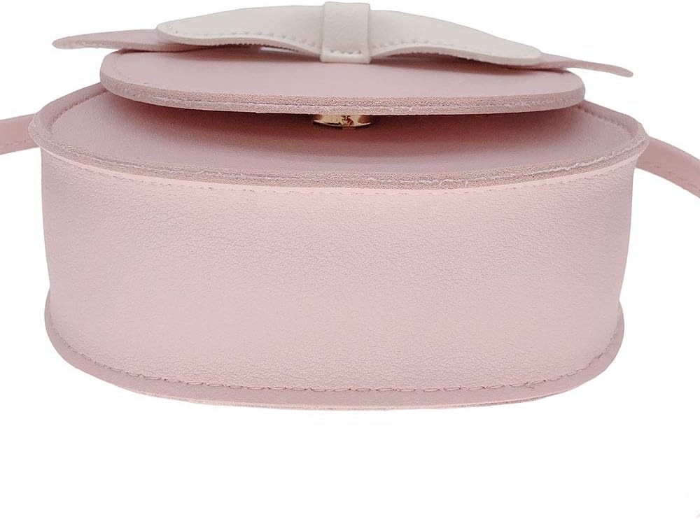 Mini Crossbody Shoulder Bag Coin Purse with Cute Mouse Ear Bowknot (Pink)Mini Crossbody Shoulder Bag Coin Purse with Cute Mouse Ear Bowknot (Pink)