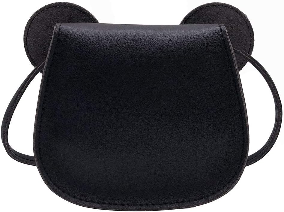 Mini Crossbody Shoulder Bag Coin Purse with Cute Mouse Ear Bowknot