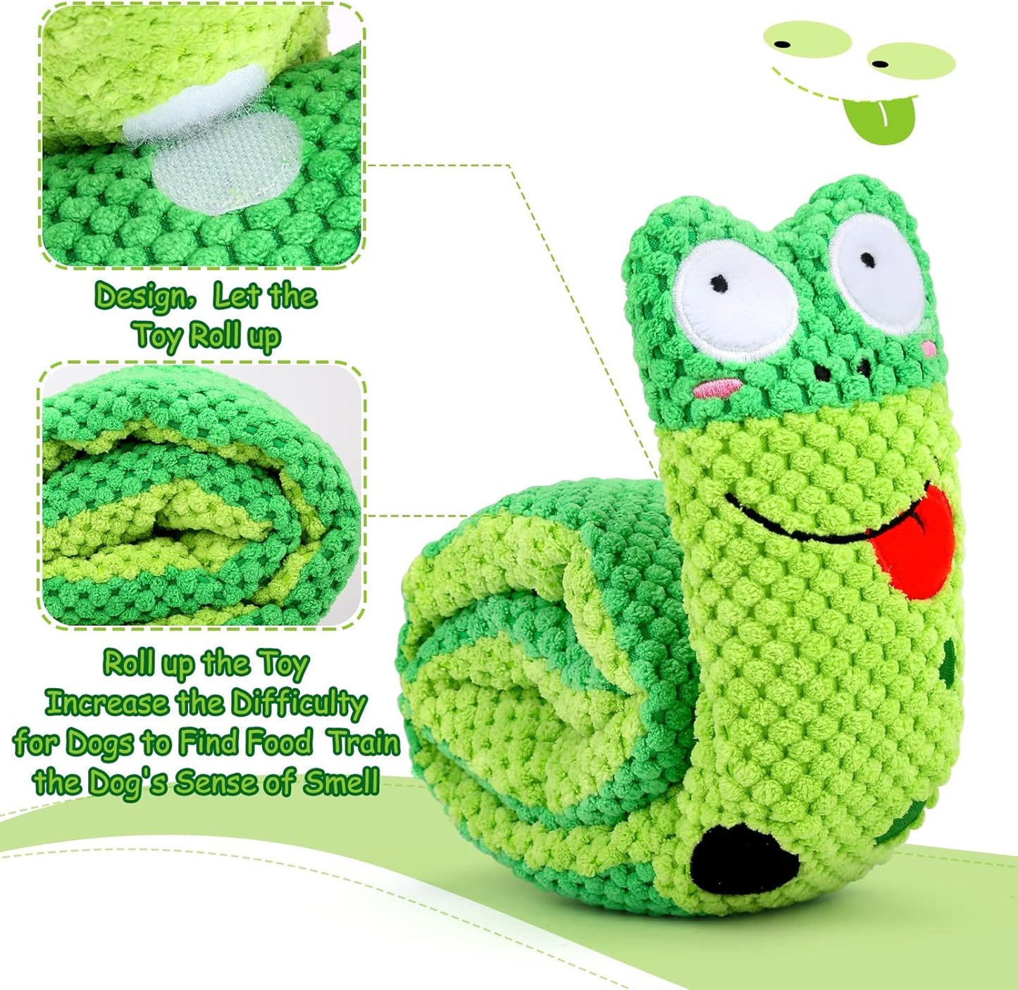 Squeak Dog Toys Stress Release Game for Boredom, Dog Puzzle Toy