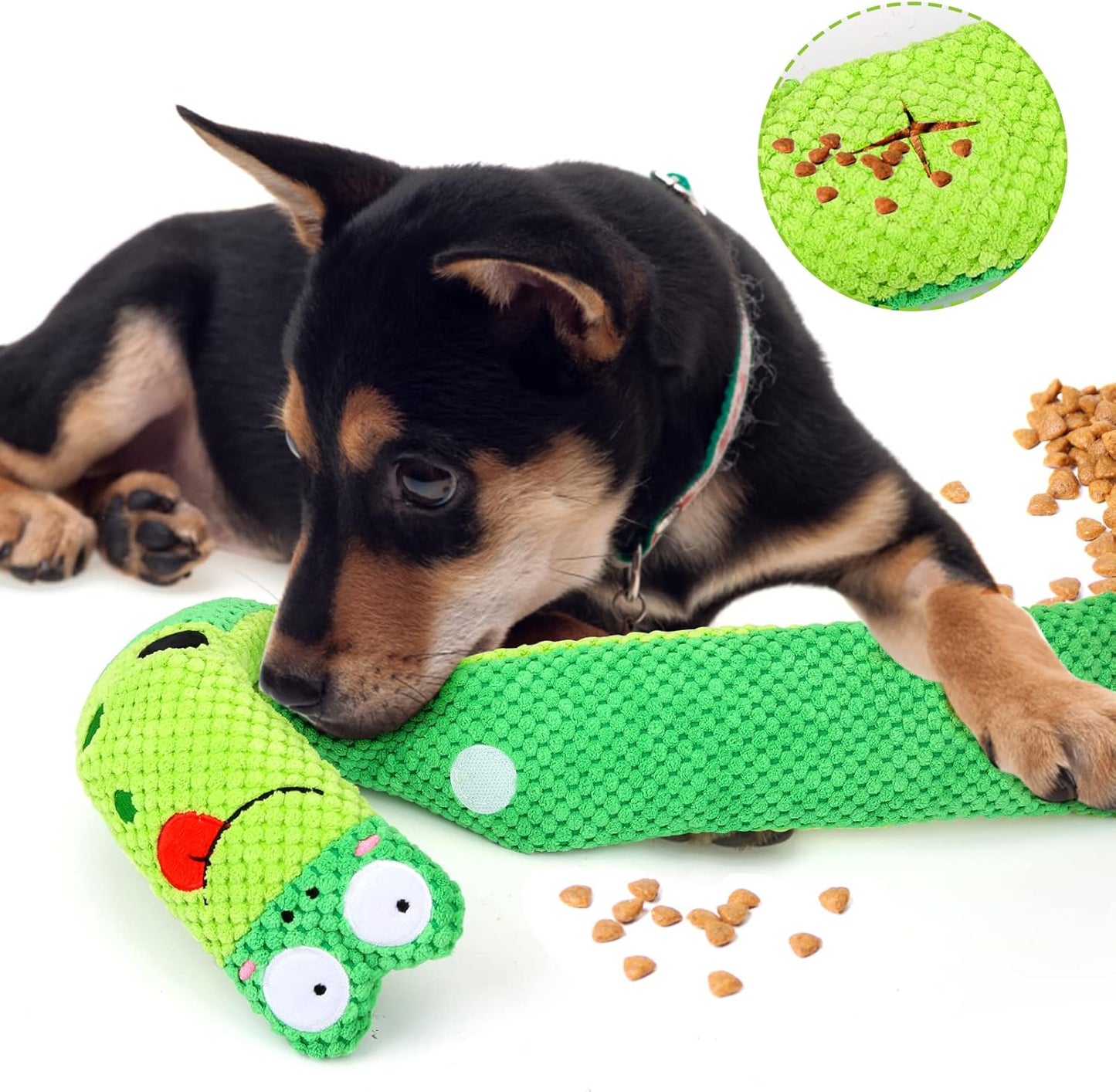 Squeak Dog Toys Stress Release Game for Boredom, Dog Puzzle Toy