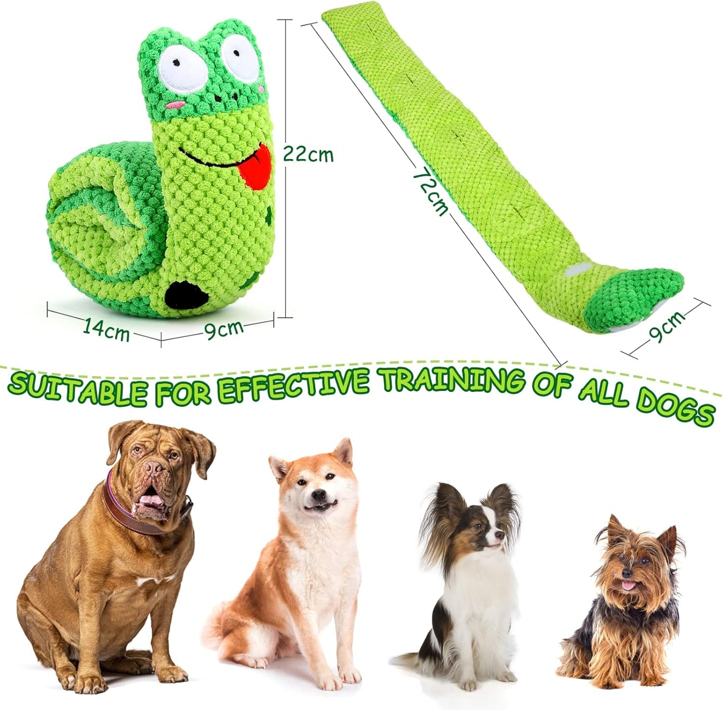 Squeak Dog Toys Stress Release Game for Boredom, Dog Puzzle Toy