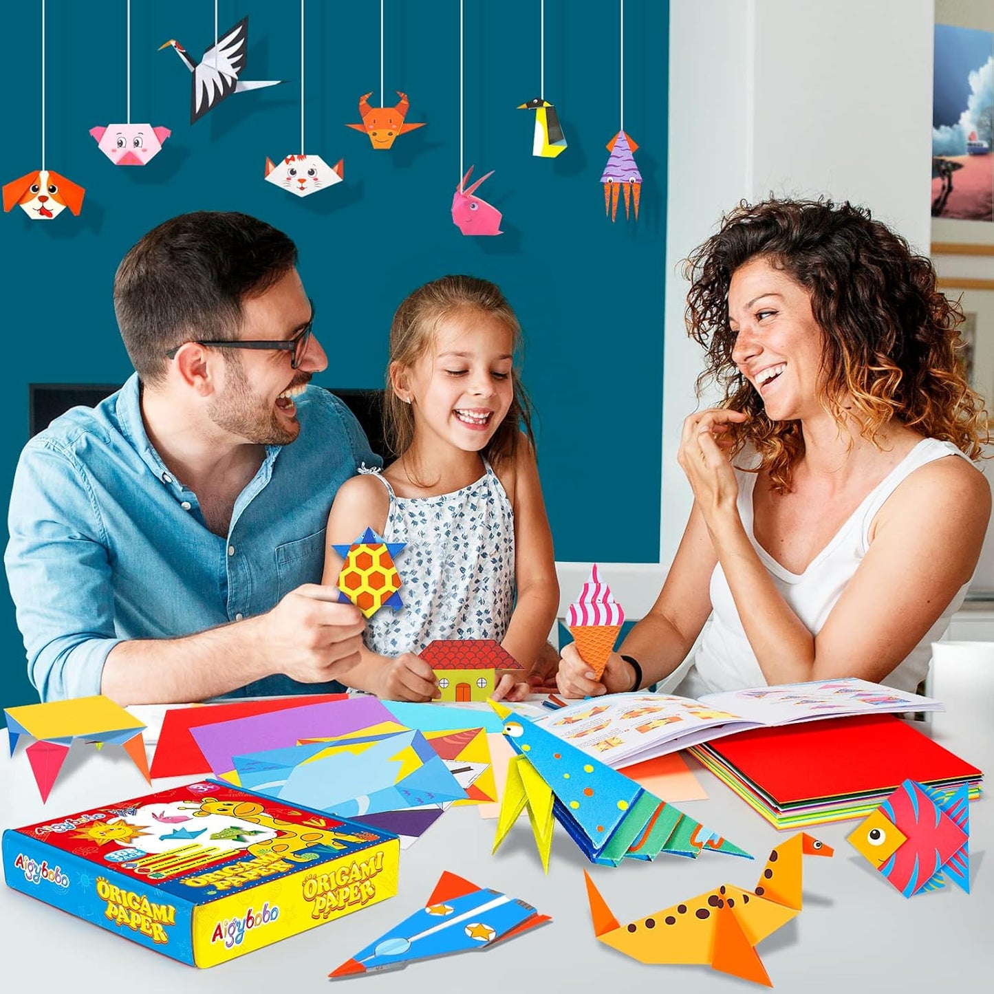 308PCS Kids Craft Paper Kit with Instructional Book