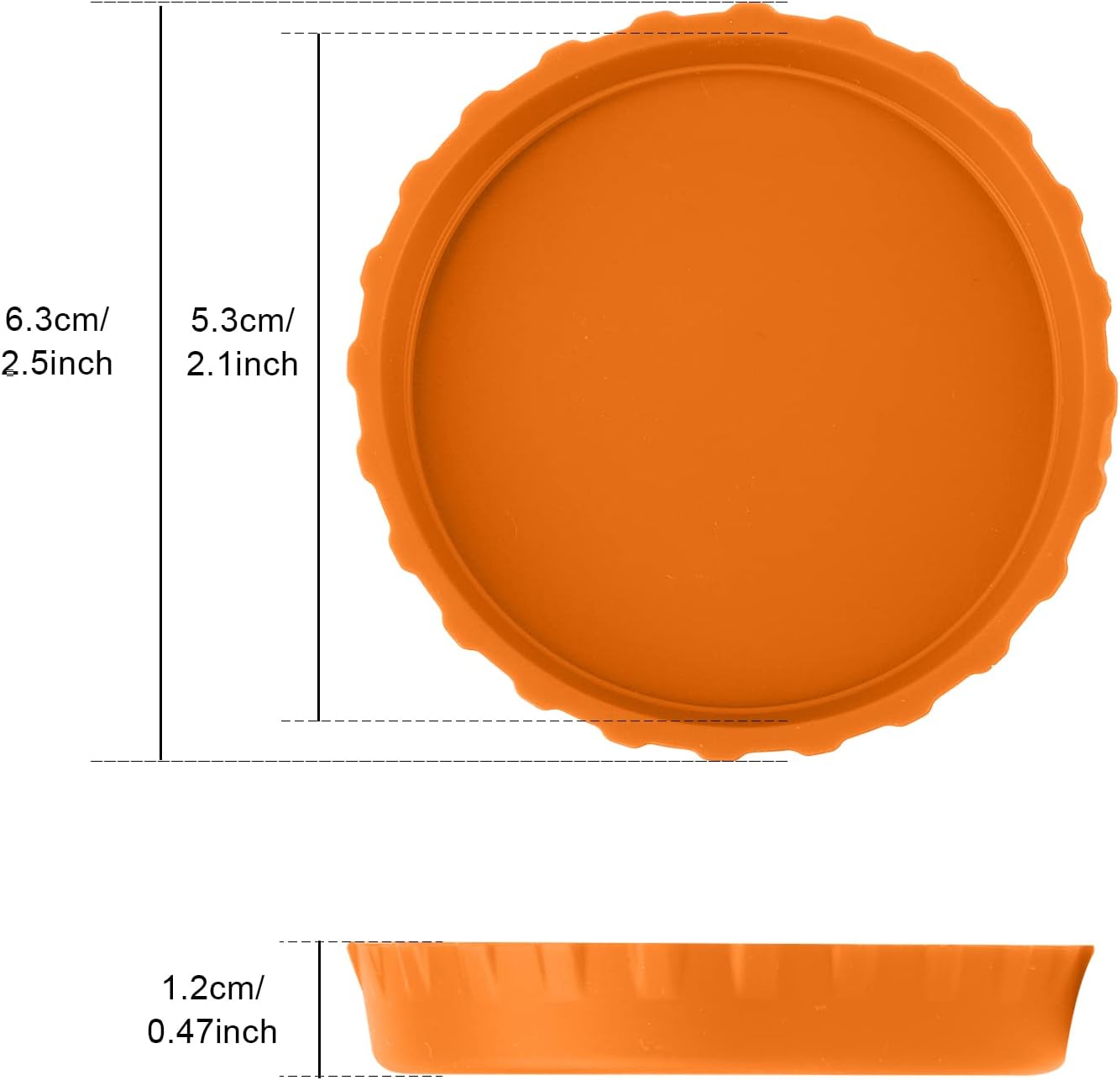 Silicone Soda Can Lids,Silicone Can Cover 6 Pack