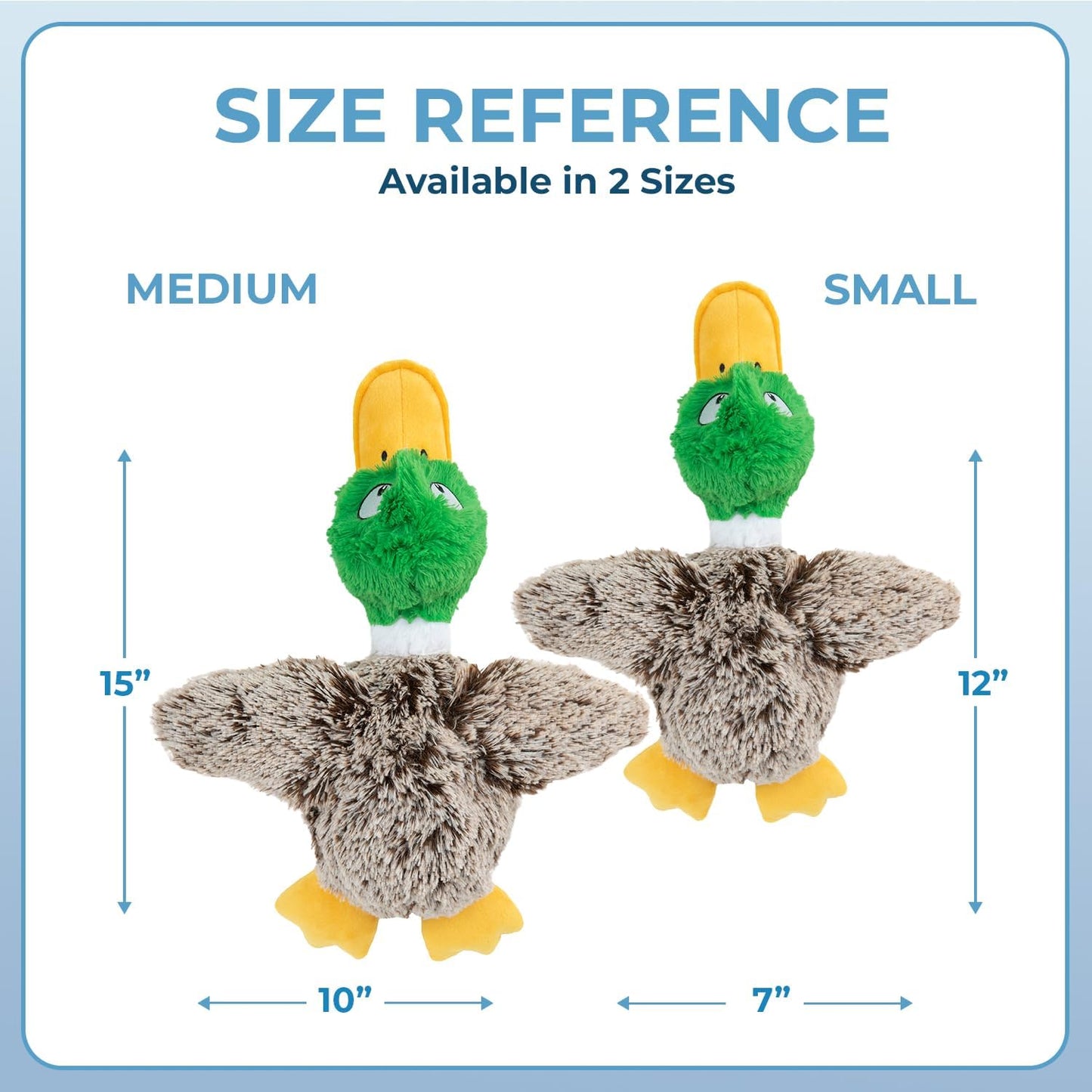 Interactive Mallard Mates Dog Toy with Crinkle and Squeaky Enrichment