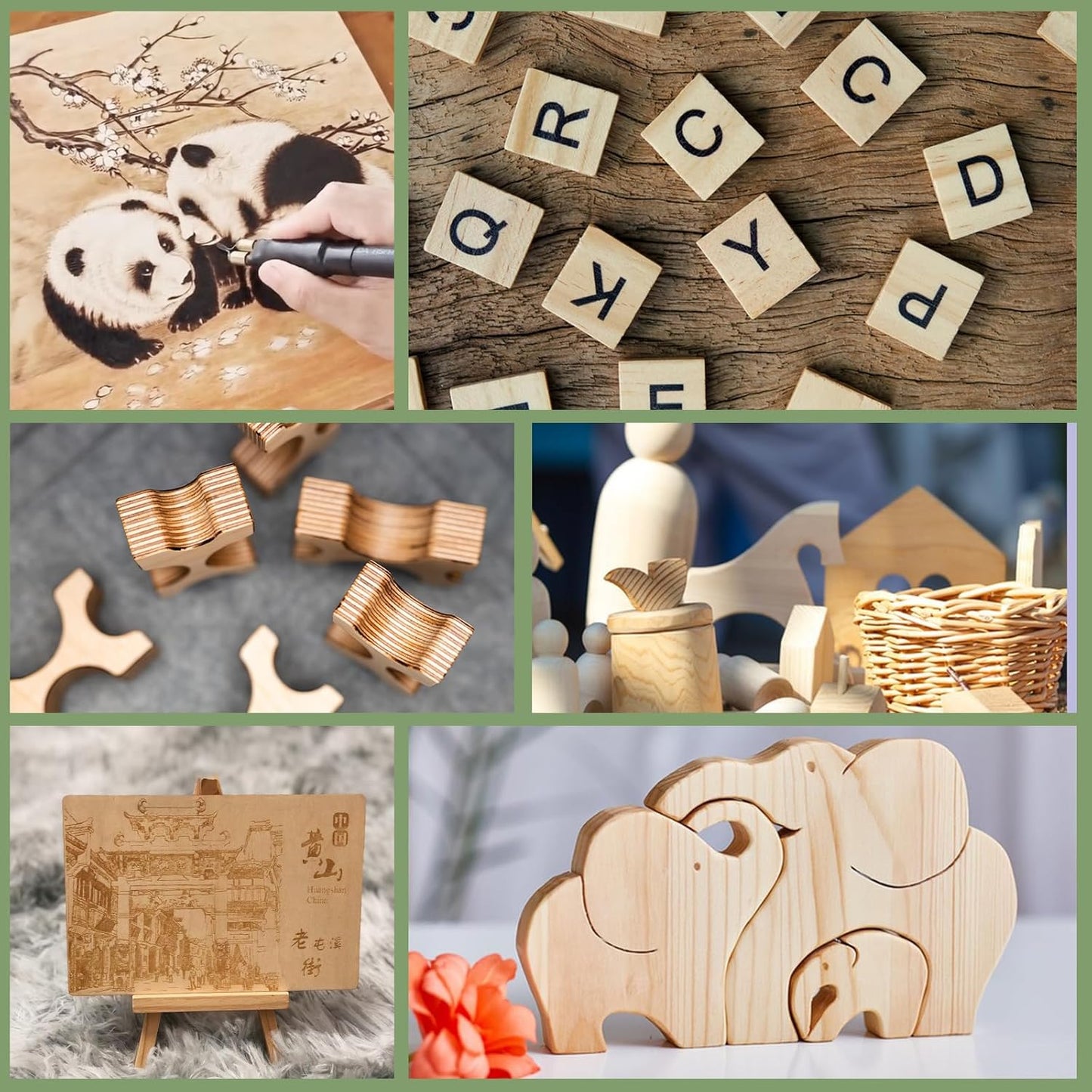 24 Pack Basswood Sheets 1/8 x 12 x 12 Inch for Crafts