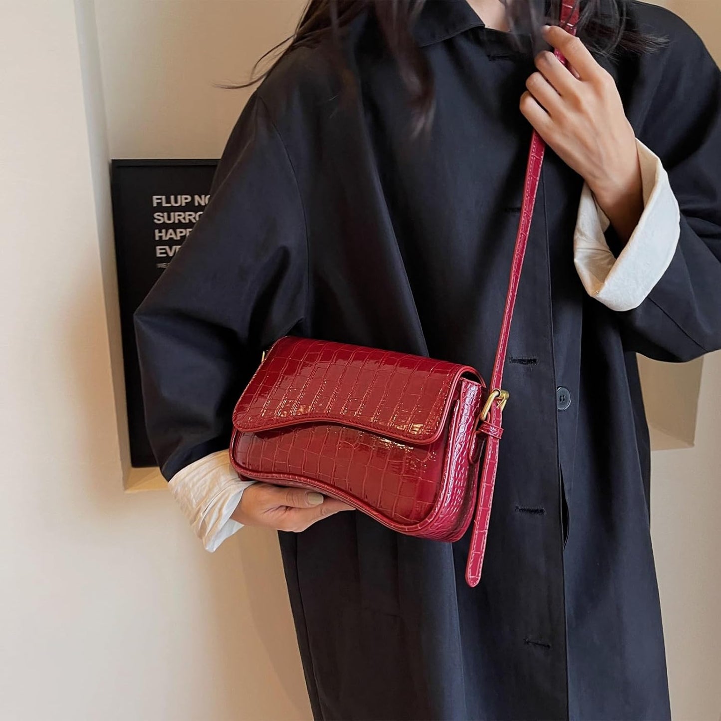 Shoulder Bag for women Clutch Purse Handbag PU Leather Tote Bag