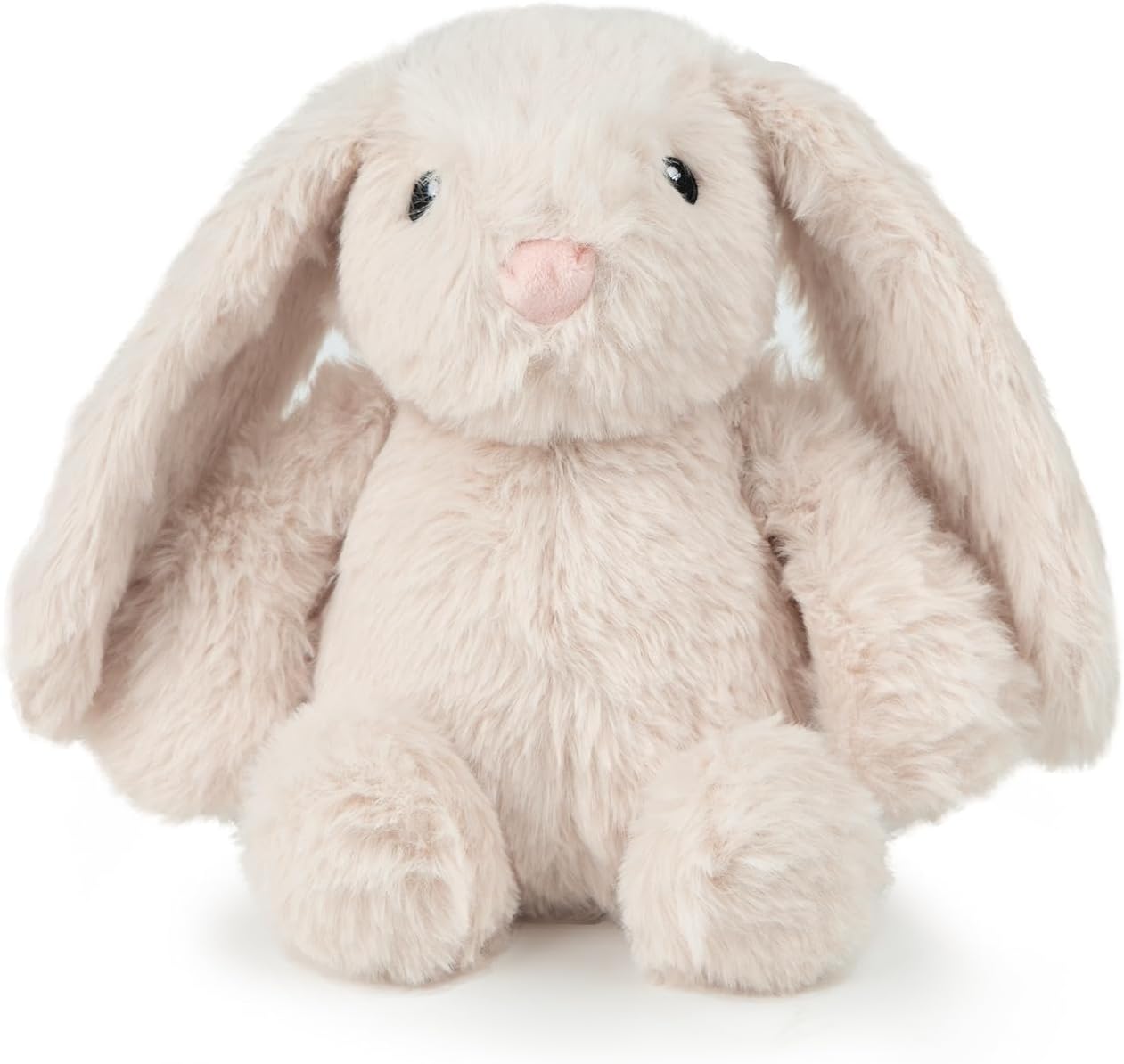 Interactive Bunny Buddy Dog Toy with Crinkle and Squeaky