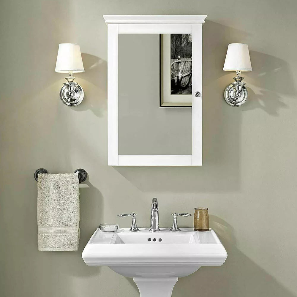 Wall Mount Bathroom Cabinet Storage Medicine Cabinet Kitchen Laundry Cupboard