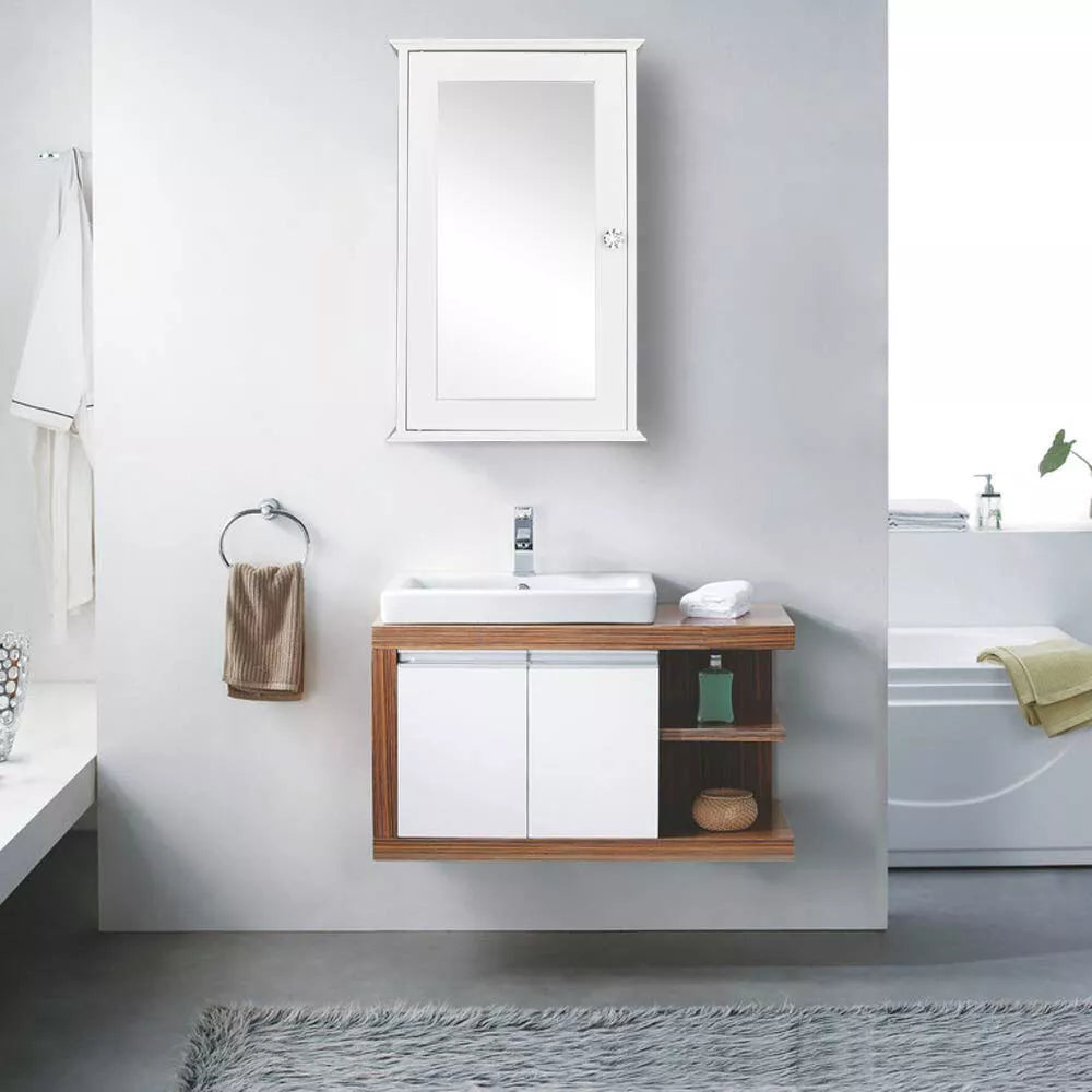 Wall Mount Bathroom Cabinet Storage Medicine Cabinet Kitchen Laundry Cupboard