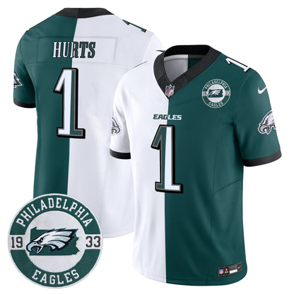 Men’s Philadelphia Eagles 2024 Vapor Limited Jersey – Est. 1933 Patch – All Stitched