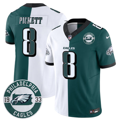 Men’s Philadelphia Eagles 2024 Vapor Limited Jersey – Est. 1933 Patch – All Stitched