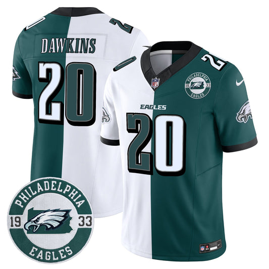 Men’s Philadelphia Eagles 2024 Vapor Limited Jersey – Est. 1933 Patch – All Stitched