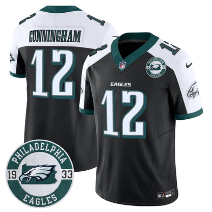 Men’s Philadelphia Eagles 2024 Vapor Limited Jersey – Est. 1933 Patch – All Stitched