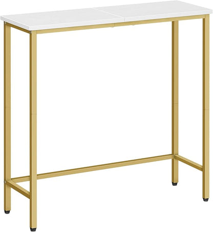 Narrow Console Table, 29.5" Small Entryway Table, Thin Sofa Table, Side Table, Display Table, for Hallway, Bedroom, Living Room, Foyer