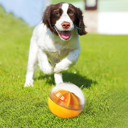 Dog Food Puzzle Slow Feeder Interactive Squeaky (Yellow)
