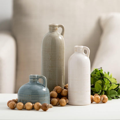 Ceramic Jug Vase Set, Table Centerpiece Decorations, Vases for Decoration