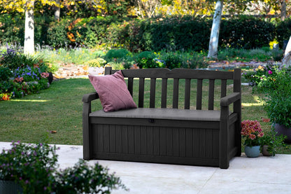 70 Gallon Storage Bench Deck Box for Patio Furniture