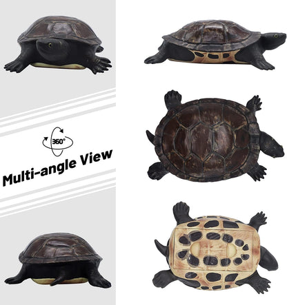 Key Hider Turtle Shape Garden Decoration Safe Holder  (3.8×5.7×1.6 inchs)