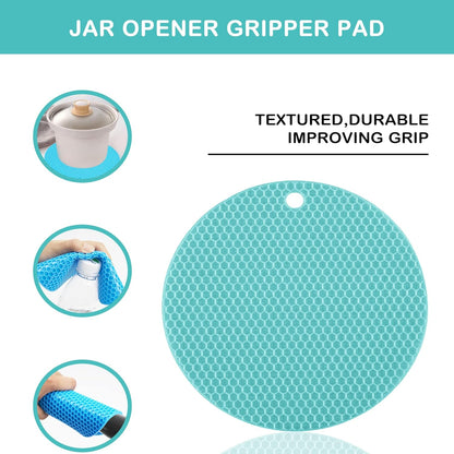 5 in 1 Multi Function Bottle Opener Lid Opener (Blue)