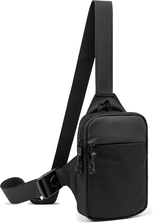 Mini Sling Bag for Women and Men, Small Crossbody Bag Casual Trendy Waterproof Phone Chest Bag
