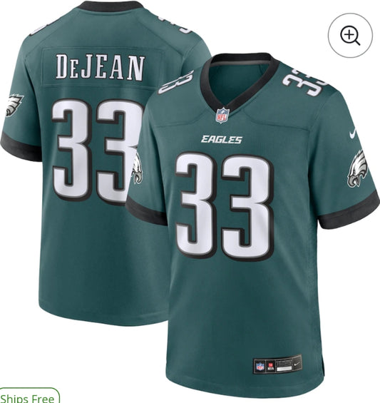 Cooper DeJean#33 - Men’s Philadelphia Eagles Jersey – All Stitched