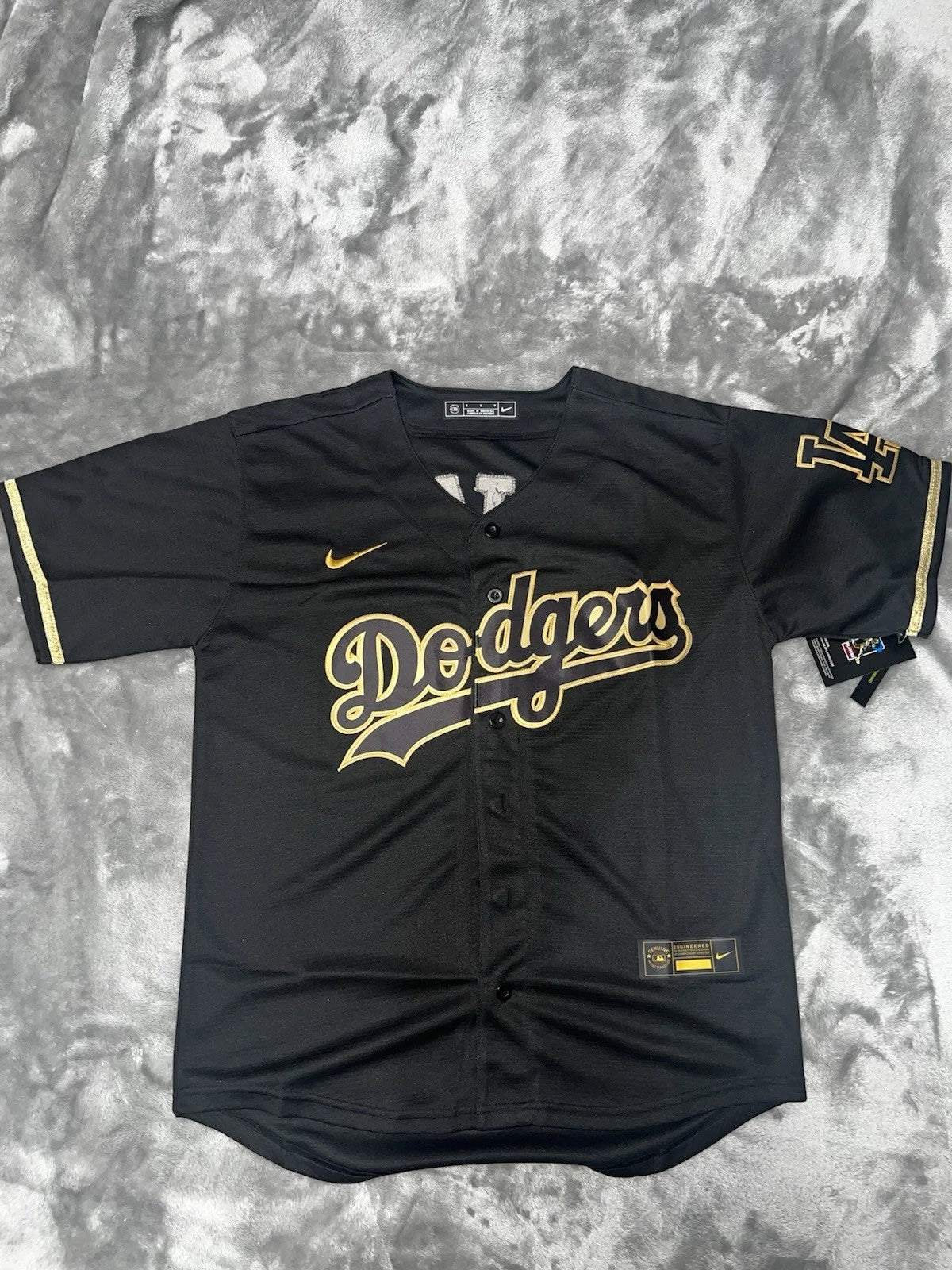 Los Angeles Dodgers - #17 OHTANI - Black/Gold Edition Jerseys