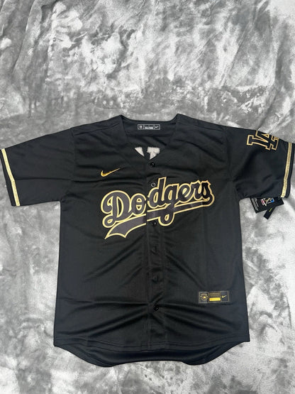 Los Angeles Dodgers - #17 OHTANI - Black/Gold Edition Jerseys