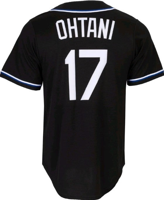 Los Angeles Dodgers #17 Shohei Ohtani Black 2024 World Series Champions Limited Stitched Baseball Jersey