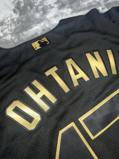 Los Angeles Dodgers - #17 OHTANI - Black/Gold Edition Jerseys