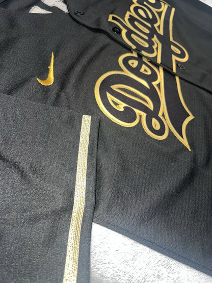 Los Angeles Dodgers - #17 OHTANI - Black/Gold Edition Jerseys