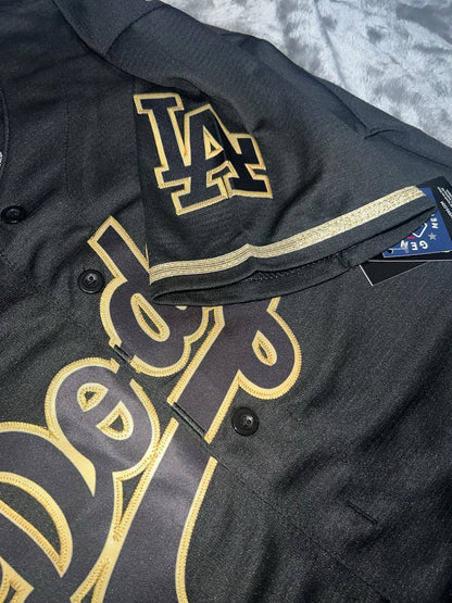 Los Angeles Dodgers - #17 OHTANI - Black/Gold Edition Jerseys
